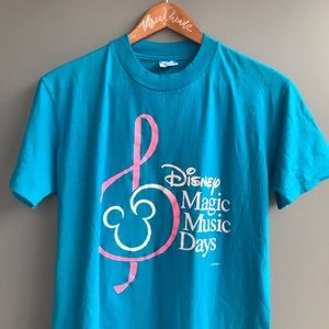 Vintage Disney Promo Magic Music Days Shirt